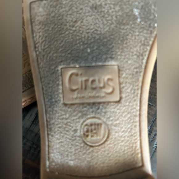 Sam Edelman Circus Gold Rhinestone Slides Flats Sandals Womens size 9.5 - Picture 4 of 7